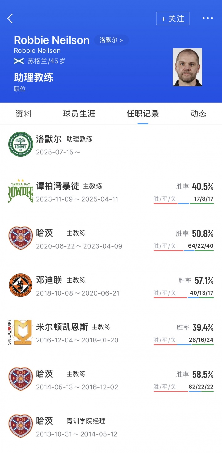 深圳新鹏城官宣新主帅：苏格兰教头罗比·尼尔森上任，曾两度率队升超