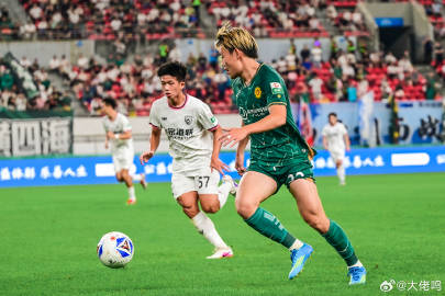 冯轶梵角球头槌 刘宇杰单刀锁胜 贵州贵阳竞技主场2-0完胜广州蒲公英