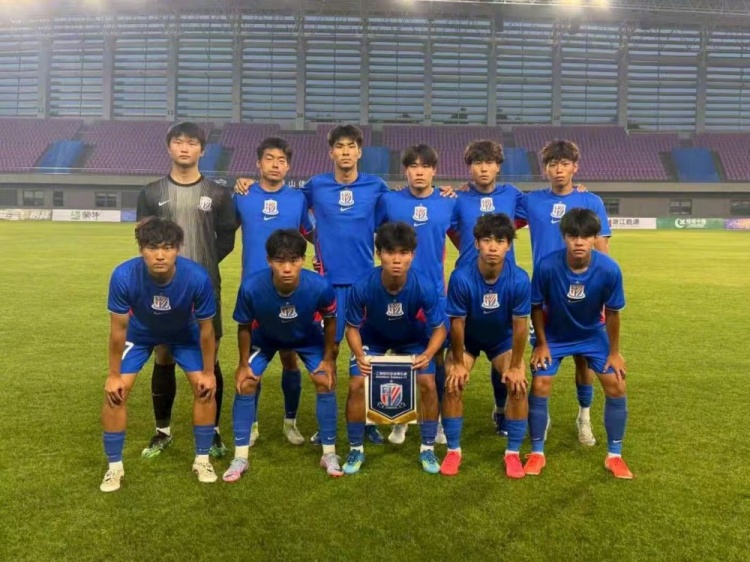 上海申花U20客场2-1浙江，黄毅豪由树杰各下一城