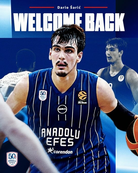 萨里奇2+1签回艾菲斯 10年NBA生涯正式终结