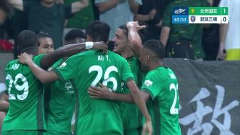 拉莫斯头槌定乾坤,国安1-0送三镇9轮不胜 拉莫斯头槌定乾坤,国安1-0送三镇9轮不胜