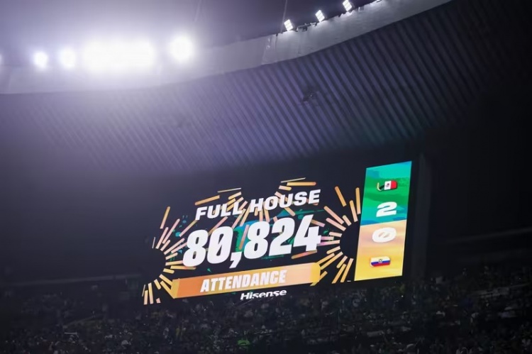 80824人见证!墨西哥2-0厄瓜多尔,阿兹特克爆满晋级16强