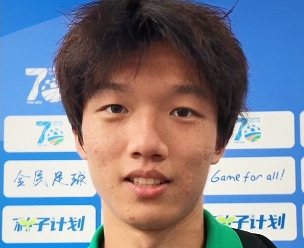 蒋子承足协杯首秀:从小看国安球,争取工体出场